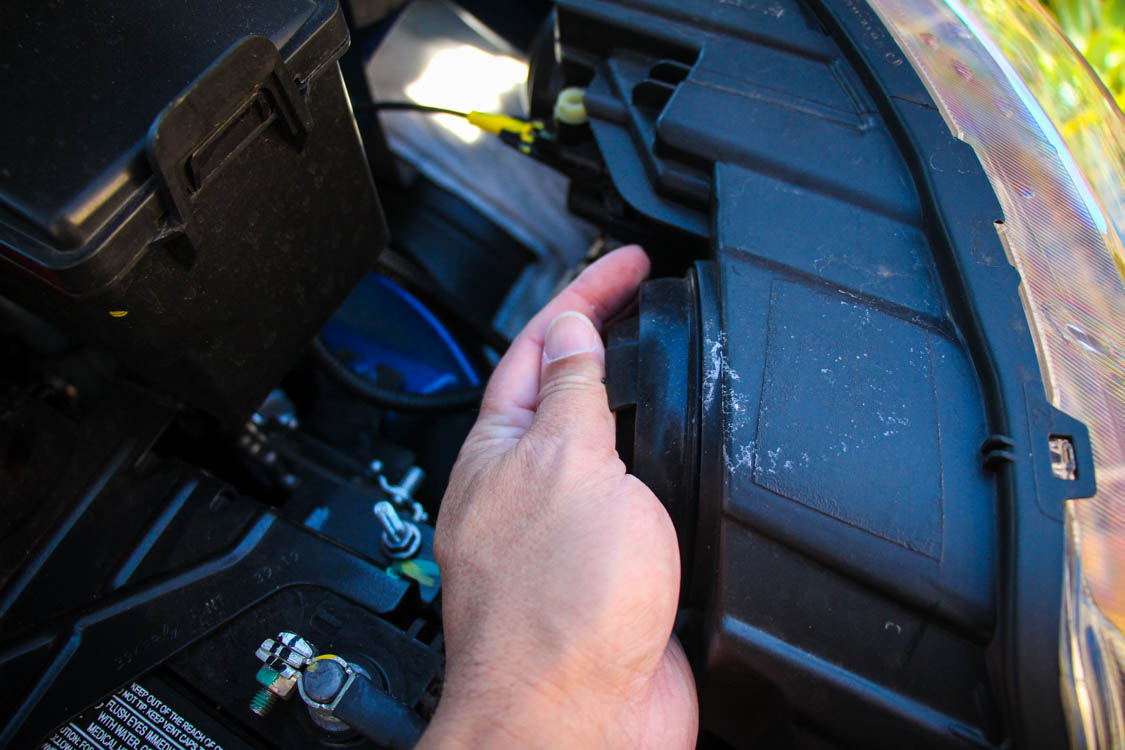 How to replace a headlight bulb on a Ford EcoSport Car Ownership